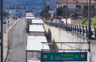 Ιωάννινα: Νέα μαζική μεταφορά πυρομαχικών από κομβόι 20 φορτηγών με βουλγαρικές πινακίδες