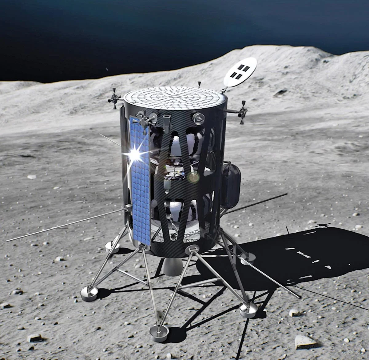 «Οδυσσέας»: Η πρώτη απόπειρα των ΗΠΑ να στείλουν διαστημό0πλοιο στη Σελήνη μετά το 1972