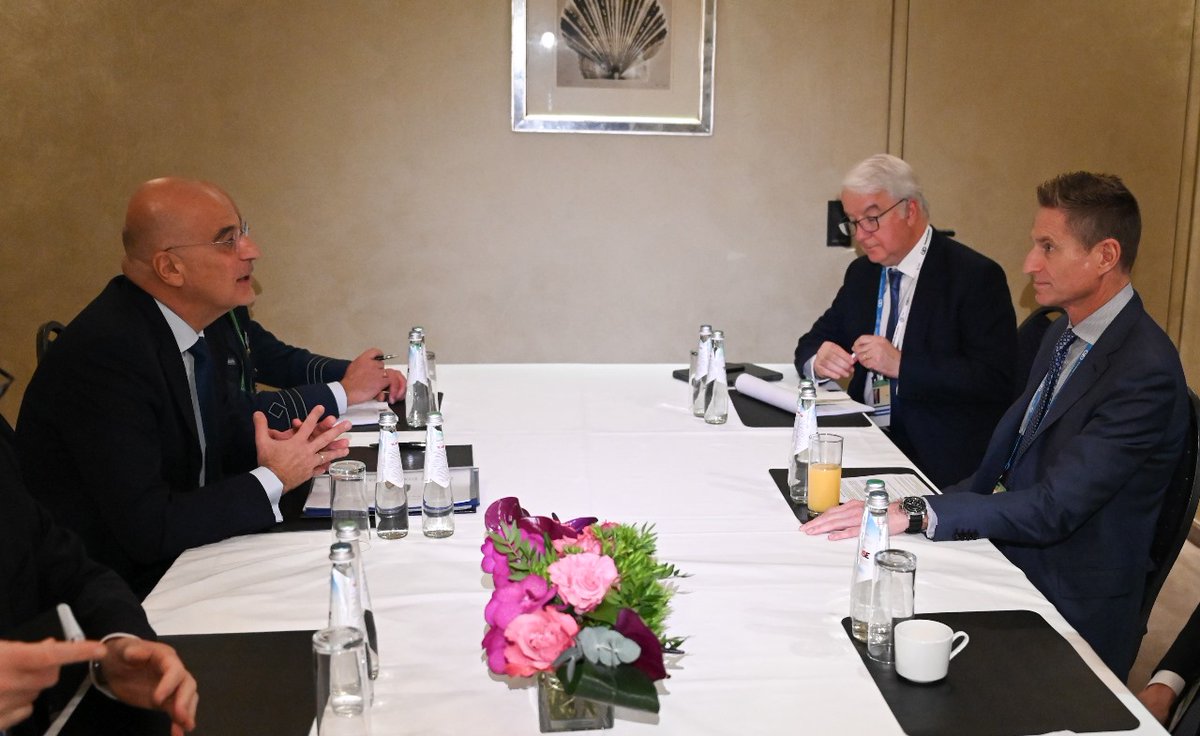 Συνάντηση Ν.Δένδια με τον CEO της Lockheed Martin – Συζήτησαν για F-16 και F-35