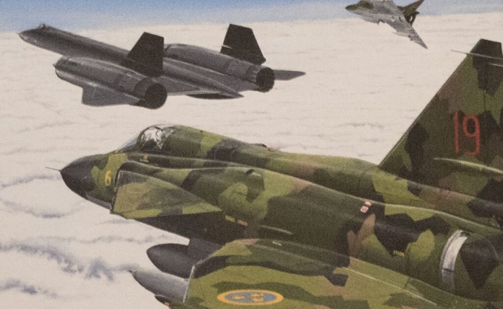 Βίντεο: Δύο σουηδικά JAS 37 Viggen συνοδεύουν ένα αμερικανικό κατασκοπευτικό αεροσκάφος SR-71 που υπέστη βλάβη σε κινητήρα του