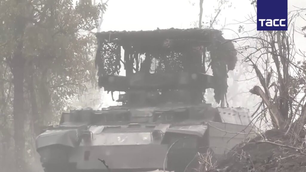 Το όχημα μάχης «Terminator» κατά ουκρανικών θέσεων (φώτο-βίντεο)