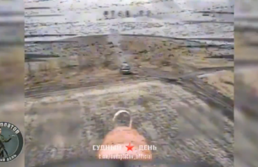 Videó: Orosz FPV csapódott be az ukrán Leopard 1A5-be Novooleksiivka közelében