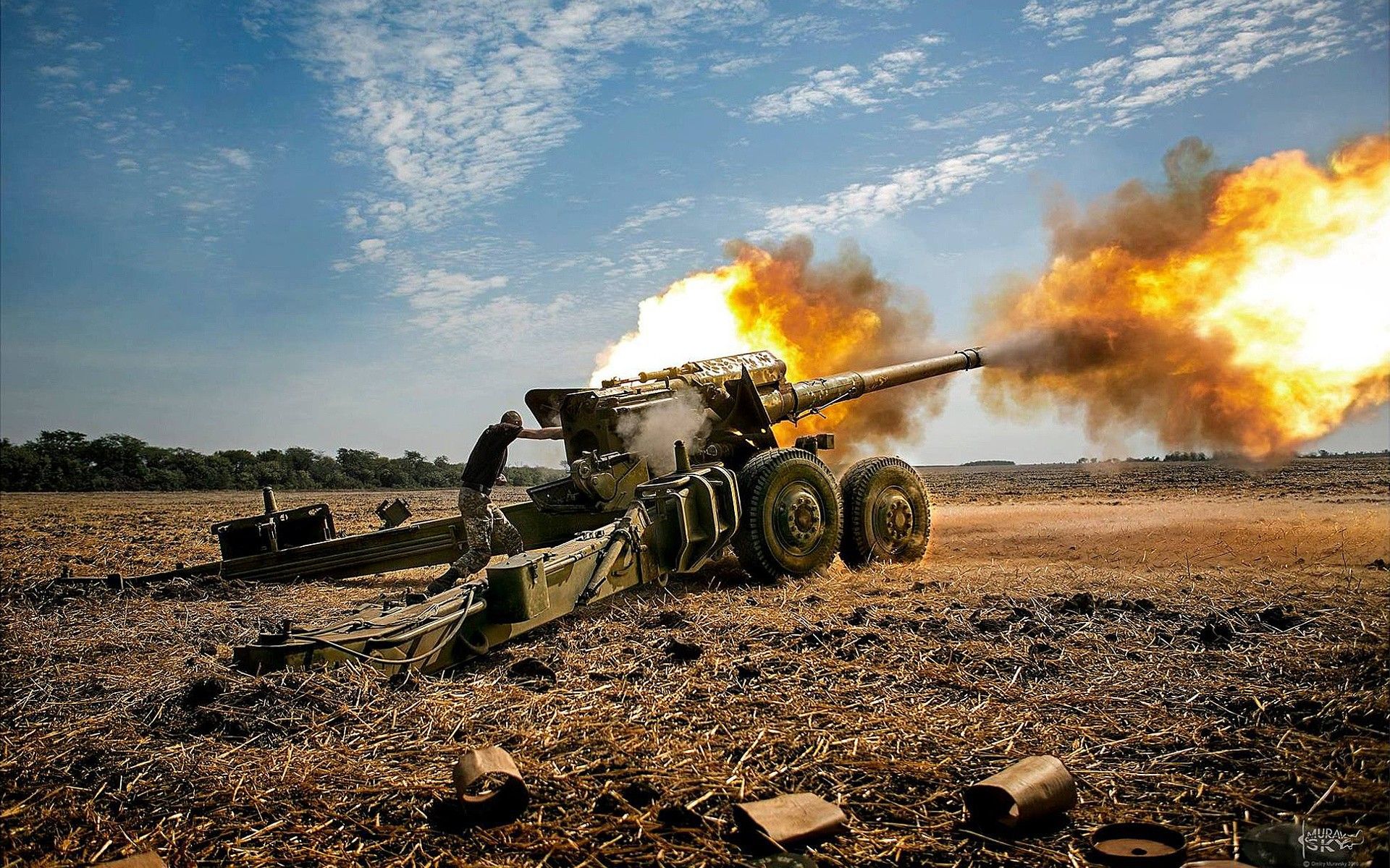 Με το Giatsint-B των 152mm οι Ρώσοι εξουδετέρωσαν αποθήκη ουκρανικών ...