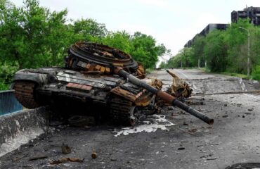 Az orosz erők 2 M1A1 Abrams harckocsit és egy Leopard 1 A5-öt találtak el Pokrovskban (videó)
