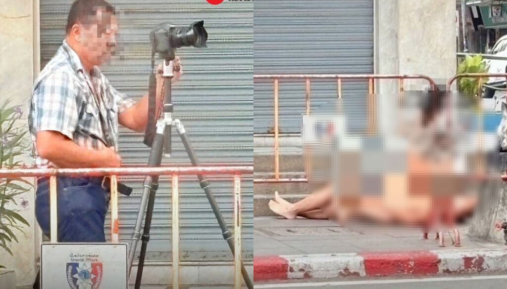 Ταϊλάνδη: Συνελήφθη 67χρονος Κινέζος που έκανε σεξ στο πεζοδρόμιο με την 35χρονη σύντροφό του (φώτο)