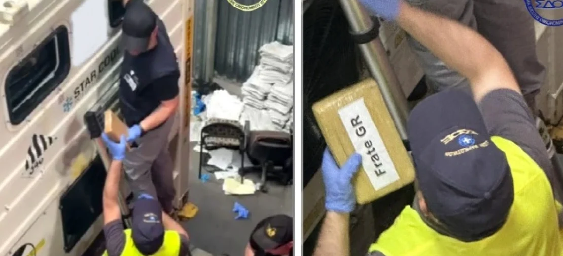 Εντοπίστηκαν 56 κιλά κοκαΐνης «κρυμμένα» σε φορτίο με γαρίδες από το Εκουαδόρ (φωτο)