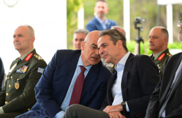 Στην τελετή ένταξης των δύο υπερσύγχρονων drones V-BAT ο Κ.Μητσοτάκης και ο Ν.Δένδιας (φώτο-βίντεο)