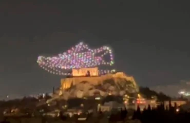 Εισαγγελική παρέμβαση για το drone show της Adidas με φόντο την Ακρόπολη
