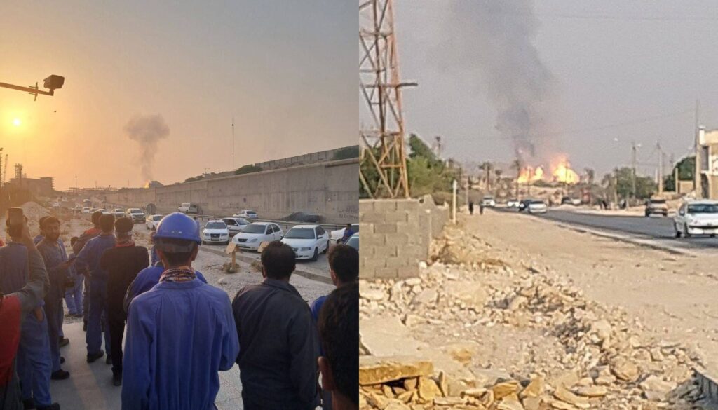 Η ισραηλινή Αεροπορία βομβάρδισε το κοίτασμα φυσικού αερίου South Pars στον Κόλπο (βίντεο)