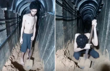 Σοκάρει το νέο βίντεο με Ισραηλινό όμηρο που έδωσε στη δημοσιότητα η Χαμάς: Σκάβει τον τάφο του!