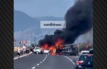 Τροχαίο δυστύχημα στην Εγνατία Οδό – Τρεις άνθρωποι απανθρακώθηκαν (βίντεο)