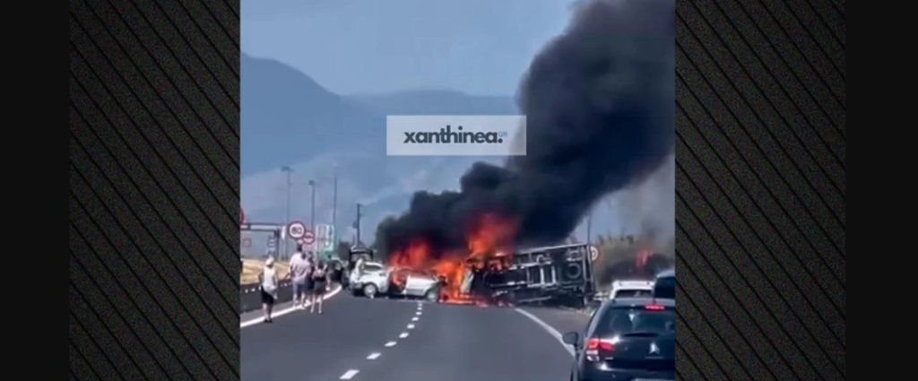 Τροχαίο δυστύχημα στην Εγνατία Οδό – Τρεις άνθρωποι απανθρακώθηκαν (βίντεο)