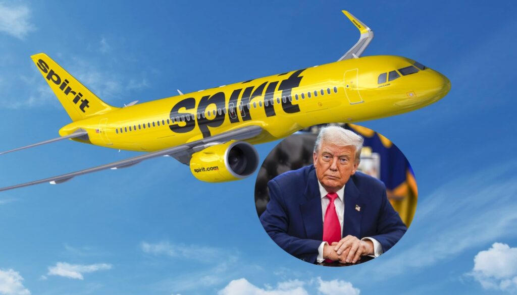 «Στρίψτε προς τα δεξιά 20°»: Αεροσκάφος της Spirit Airlines βρέθηκε στην ίδια πορεία με το Air Force One του Ν.Τραμπ