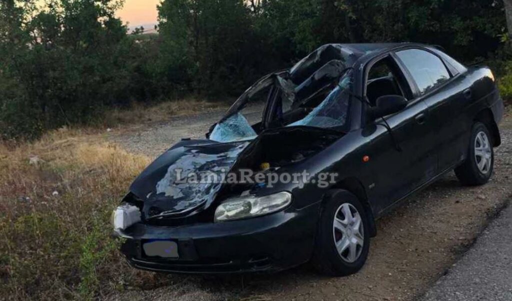 Σοβαρό τροχαίο στη Φθιώτιδα: Αγελάδα συγκρούστηκε με αυτοκίνητο, τραυματίστηκε η οδηγός του ΙΧ – Δείτε φωτογραφίες