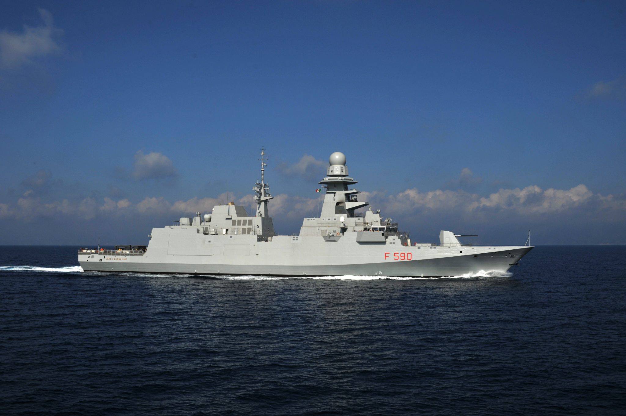 Η Ιταλία αναπτύσσει και δεύτερη φρεγάτα κλάσης Bergamini για την προστασία του Global Sumud Flottilla