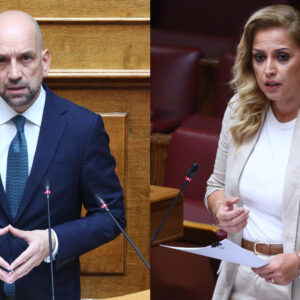 «Θερμό» επεισόδιο μεταξύ Ρ.Χρηστίδου – Κ.Μπάρκα – «Αν ξαναγελάσεις την ώρα που μιλάω θα σου σπάσω τα μούτρα»