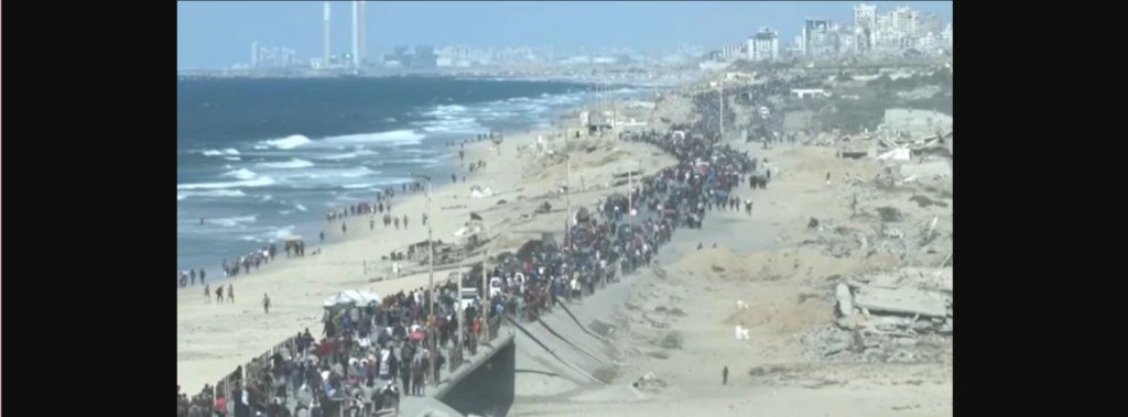 Γάζα: Μαζική επιστροφή Παλαιστινίων μετά την εκεχειρία – Live εικόνα