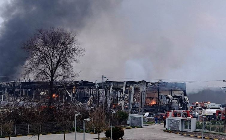 Βιολάντα: H ανακοίνωση της εταιρείας για την ισχυρή έκρηξη και φωτιά στις εγκαταστάσεις της στα Τρίκαλα
