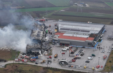 Τους 1.000°C ξεπέρασε η θερμοκρασία στη «Βιολάντα» μετά από τη φονική έκρηξη και τη φωτιά