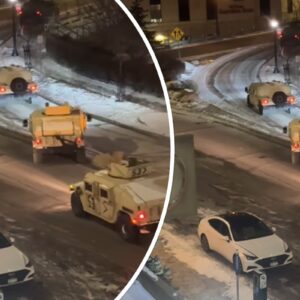 Τεθωρακισμένα οχήματα των «αντίπαλων» ICE και Εθνοφρουράς περιπολούν στους άλλοτε ειρηνικούς δρόμους των αμερικανικών μεγαλουπόλεων