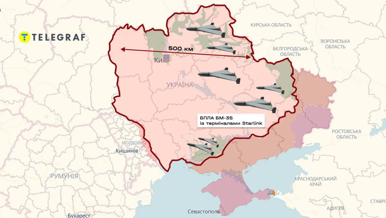 Οι Ρώσοι κατασκεύασαν drone το οποίο χρησιμοποιεί το Starlink