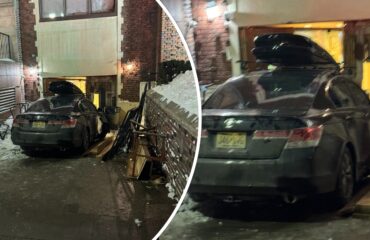 Νέα Υόρκη: Συνελήφθη άνδρας που εμβόλισε επανειλημμένα με το αυτοκίνητό του την είσοδο συναγωγής (βίντεο)