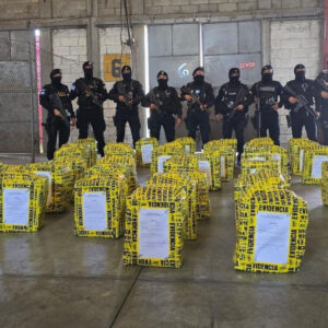 «Ιστορική» κατάσχεση 4,9 τόνων κοκαΐνης στη Γουατεμάλα (φώτο)