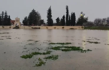 Κακοκαιρία Kristin: Προειδοποιητικό μήνυμα σε Μελέτη και Ήφαιστο Ροδόπης για υπερχείλιση ποταμών