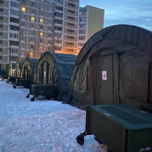 Κίεβο: Οι κάτοικοι ζουν σε σκηνές γιατί δεν μπορούν να θερμάνουν τα σπίτια τους!