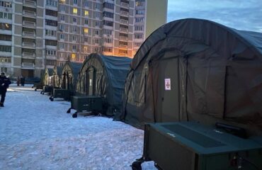 Κίεβο: Οι κάτοικοι ζουν σε σκηνές γιατί δεν μπορούν να θερμάνουν τα σπίτια τους!