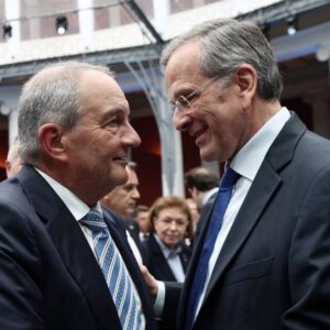 Α.Σαμαράς από Καλαμάτα παρουσία του Κ.Καραμανλή: «Ο πατριωτισμός ενώνει δεν διαιρεί»