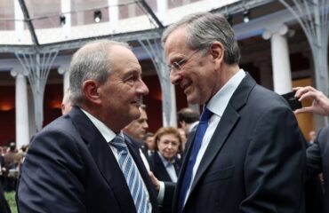 Α.Σαμαράς από Καλαμάτα παρουσία του Κ.Καραμανλή: «Ο πατριωτισμός ενώνει δεν διαιρεί»