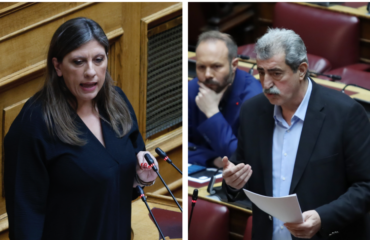 Επικός διάλογος Πολάκη με Κωνσταντοπούλου στη Βουλή: «Να με περάσουν εμένα για φλώρο… δεν υπάρχει περίπτωση»