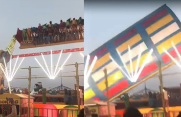 Πανικός σε λούνα παρκ στην Ινδία: Κατέρρευσε παιχνίδι και 15 άτομα έπεσαν στο έδαφος (βίντεο)