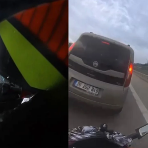 Βίντεο: Η στιγμή που μοτοσικλετιστής στην Τουρκία «καρφώνεται» σε φορτηγάκι με 113χλμ./ώρα