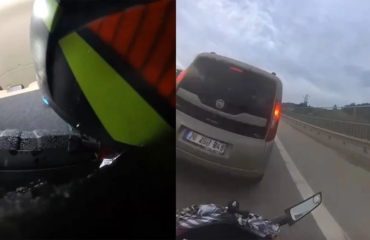 Βίντεο: Η στιγμή που μοτοσικλετιστής στην Τουρκία «καρφώνεται» σε φορτηγάκι με 113χλμ./ώρα