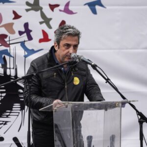 Ο Παύλος Ασλανίδης νέος πρόεδρος του Συλλόγου Συγγενών Θυμάτων Τεμπών