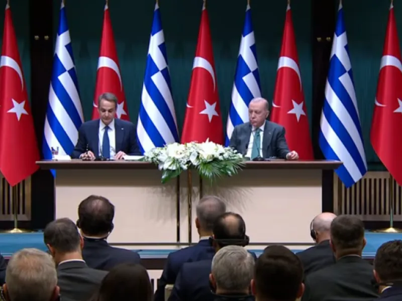 Ο Ρ.Τ.Ερντογάν μπροστά στον Κ.Μητσοτάκη μίλησε για «τουρκική μειονότητα» στη Θράκη