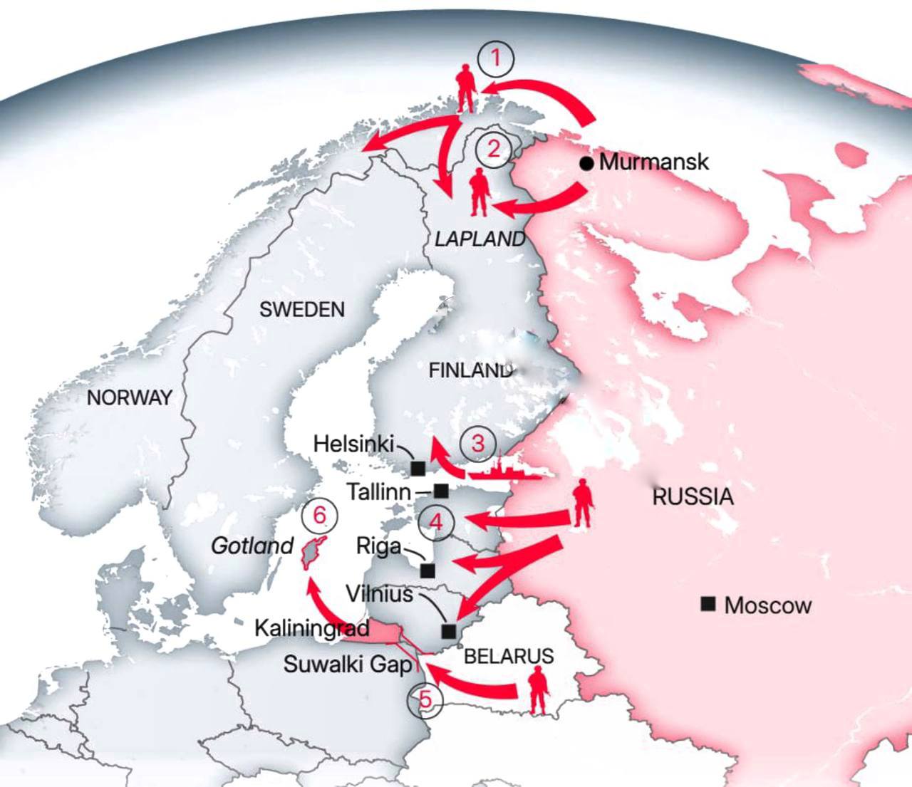 Οι Νορβηγοί φοβούνται και αυτοί μία μελλοντική ρωσική επίθεση!