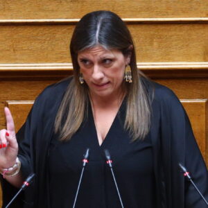 Ζωή Κωνσταντοπούλου: «Κηφήνες οι βουλευτές της ΝΔ»!