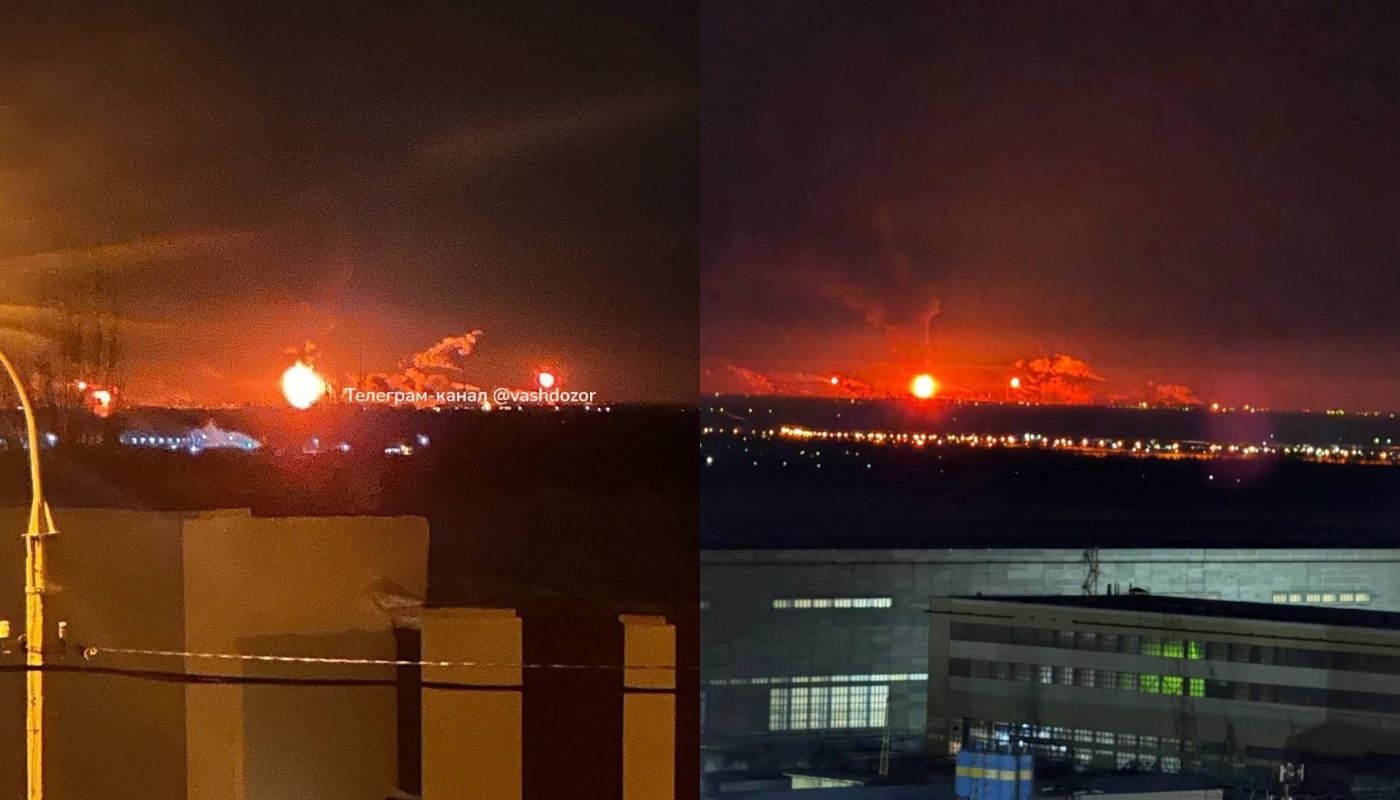 Ρωσία: Ουκρανικά drones έπληξαν το μεγαλύτερο διυλιστήριο πετρελαίου στο Βόλγκογκραντ (βίντεο)