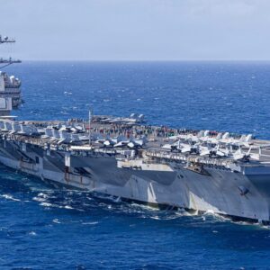 Το αμερικανικό αεροπλανοφόρο USS Gerald R. Ford κατευθύνεται προς τη Μέση Ανατολή