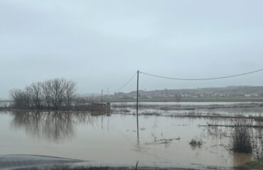 Έβρος: Υπερχείλισε ο ποταμός – Μέχρι τις γραμμές του τρένου έφτασαν τα νερά (βίντεο)