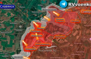 Σημαντικές μάχες διεξάγονται νοτιοανατολικά του Σλαβιάνσκ που θα κρίνουν την τύχη του