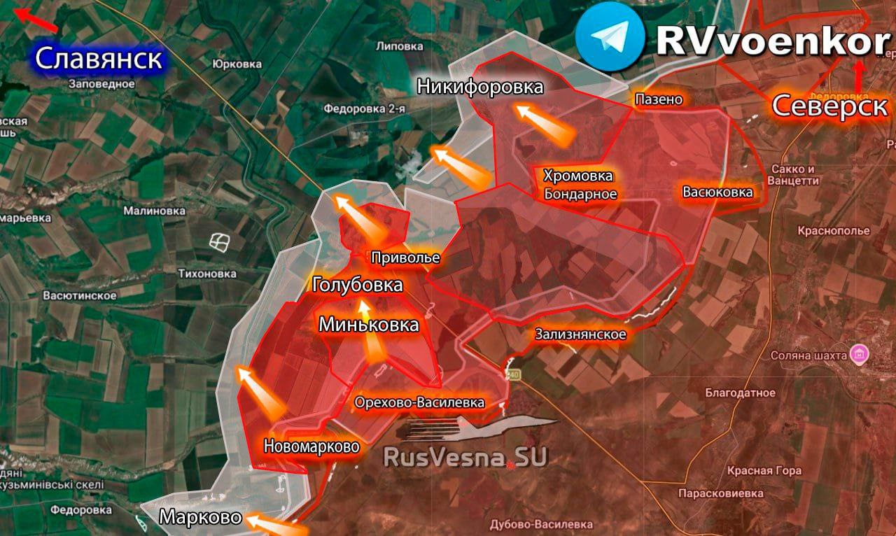 Σημαντικές μάχες διεξάγονται νοτιοανατολικά του Σλαβιάνσκ που θα κρίνουν την τύχη του