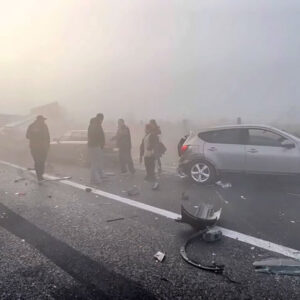 Σύγκρουση επτά αυτοκινήτων στο ύψος της Χαλυβουργικής!