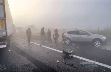 Σύγκρουση επτά αυτοκινήτων στο ύψος της Χαλυβουργικής!