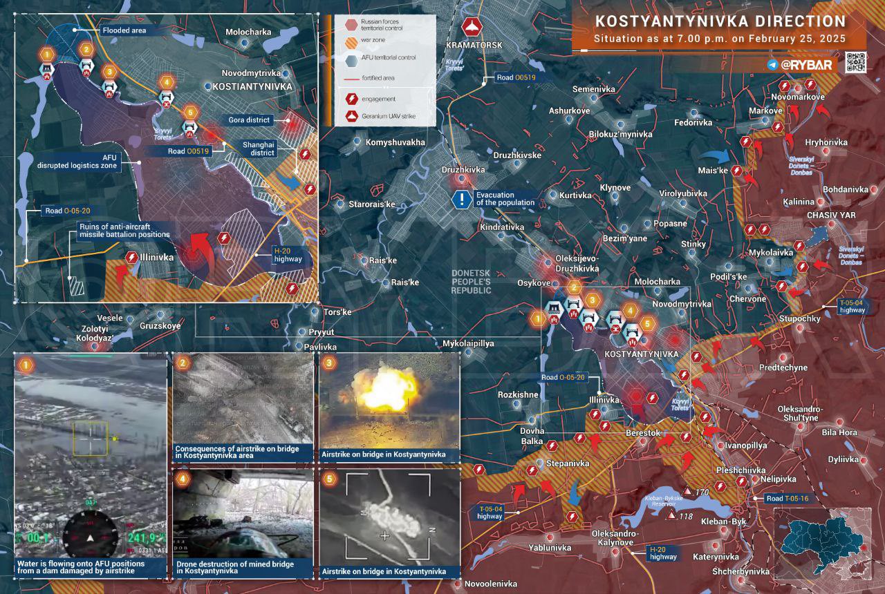 Βίντεο: Μαζικός βομβαρδισμός της Κονσταντινόφκα με FAB-500 από την ρωσική Αεροπορία