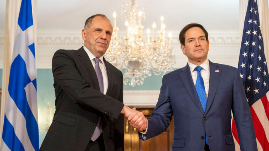 Ολοκληρώθηκε η συνάντηση Μ.Ρούμπιο-Γ.Γεραπετρίτη στον Λευκό Οίκο