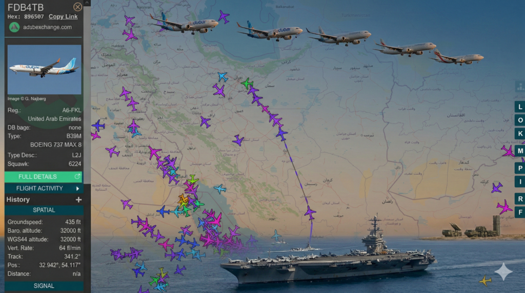 «Νεκρή ζώνη» ο εναέριος χώρος του Ιράν: Μαζικές αναχωρήσεις πτήσεων – Ρωσία και Κίνα  απομακρύνουν υπηκόους τους